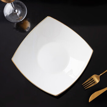 陶相惠 骨瓷餐具摆台米饭碗盘 单碗 家用散件 任意组合搭配 碗盘碟套装