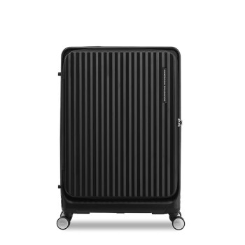 美旅箱包侧开盖胖胖箱出游行李箱大容量拉杆箱旅行密码箱28英寸NF2黑色