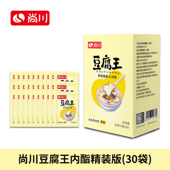 尚川豆腐王葡萄糖酸内酯 家用自制做豆腐脑豆腐豆花凝固剂3g*30袋盒装
