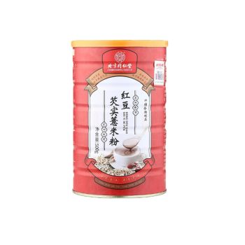 同仁堂北京同仁堂红豆薏米芡实粉赤小豆薏仁即食代餐粉500g/罐