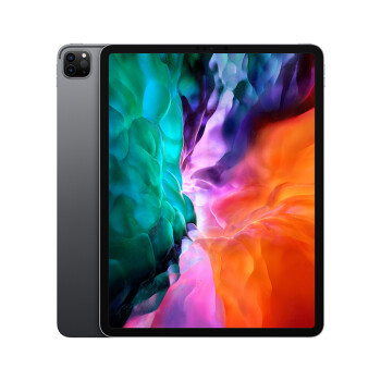 Apple iPad Pro 12.9英寸平板电脑 2020年新款(128G WLAN版/全面屏/A12Z/Face ID/MY2H2CH/A) 深空灰色