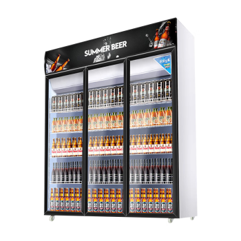 特睿思（TERUISI）饮料柜展示柜冷藏柜立式商用冰柜冰箱啤酒水饮品保鲜柜超市单双门水果保鲜柜 ZH-3M-02