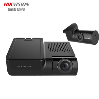 海康威视（HIKVISION）AE-DC5322-G2行车记录仪G2 汽车载全景双镜头高清夜视24小时监控前后双录+64G卡