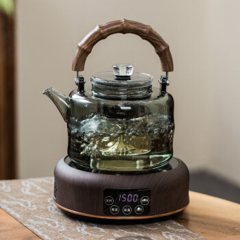忆壶茶 玻璃煮茶壶套装家用提梁电陶炉围炉煮茶器加热烧水壶茶具