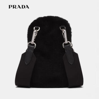 普拉达（PRADA）女士迷你手袋 1BP027VNO1-2EC9-F0002 黑色 礼物