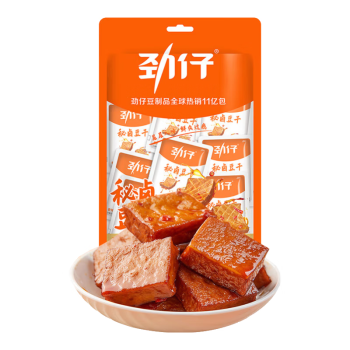 劲仔豆腐干 零食豆干 素食小吃 酱香味 108g