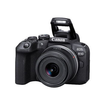 Canon佳能 EOS R10 微单数码照相机视频直播高清相机 RF-S 18-45mm 套机旅行版