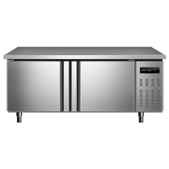 维仕美（VVMAX）保鲜冷藏工作台冰柜厨房冰箱不锈钢平冷操作台商用工作台1500*800*800冷冻不锈钢门 工程款