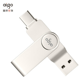 爱国者（aigo）U356 高速u盘 Type-C USB3.1 手机U盘 双接口华为小米电脑通用 32G标配（个）