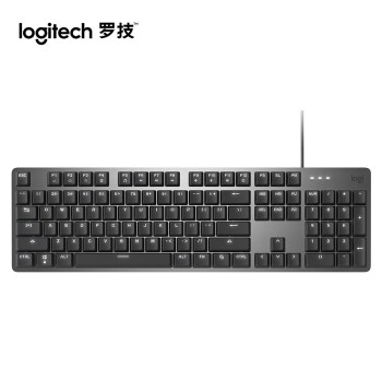 【华为认证】罗技（Logitech）-K845- 有线机械键盘 -TTC轴茶轴-黑色-单光