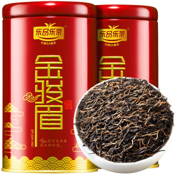 乐品乐茶红茶正宗武夷山金骏眉蜜香型特级250g 新茶礼盒装茶叶自己喝