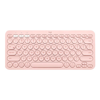 罗技（logitech）K380 键盘 粉色 蓝牙键盘 办公键盘 便携超薄键盘 笔记本键盘