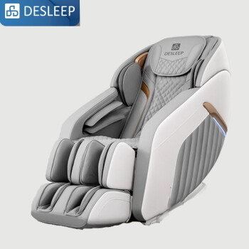 迪斯(Desleep)T800L  家用电动全身按摩沙发 多功能全自动按摩椅 米白灰