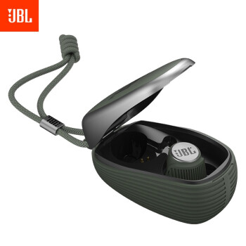 JBL X600TWS绿色 蓝牙耳机 真无线耳机 无线运动耳机 防水防汗 苹果华为小米安卓游戏通用耳机