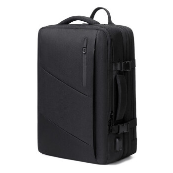 维多利亚旅行者双肩包大容量可装39升笔记本17.3英寸商务可扩容内胆包V9012黑色