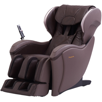 松下（Panasonic）按摩椅家用全自动电动多功能智能小型皮革滑躺设计精选推荐 EP-MA04-T492 深茶色