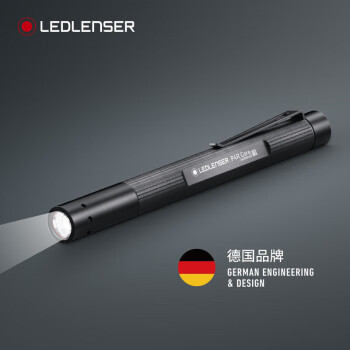 莱德雷神（LEDLENSER）德国笔形手电筒工业可充电小型便携式功能夹 P4R CORE