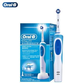 欧乐B（Oral-B）成人电动牙刷充电式2D声波旋转充电式小圆头软毛牙刷 D12清亮型（含刷头*1）