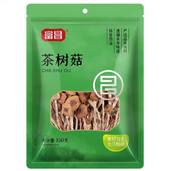富昌 ·茶树菇150g   山珍南北干货新鲜煲汤食材  2袋起售