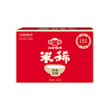 江中猴姑米稀养胃米糊15天早餐食品猴菇流食中老年人营养品450g