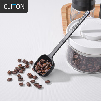 CLITON咖啡条勺 咖啡量豆勺搅拌棒功能量粉勺 PP塑料材料CL-KFS01  