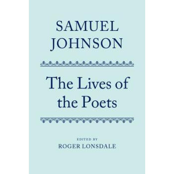 预订 the lives of the poets: volume i