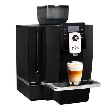 咖乐美（KALERM）K1601L商用现磨全自动咖啡机办公室意美式自动上水 黑色