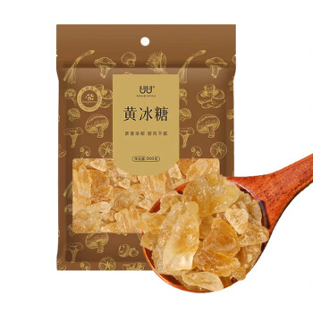 枫川 黄冰糖500g/袋  甜而不腻 烘焙原料 泡茶冲饮煲汤 5袋起售