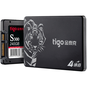 金泰克（Tigo）2.5英寸 240G SSD固态硬盘 SATA接口 S300系列