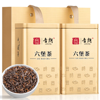 音朗茶叶黑茶 广西六堡茶 2012年陈化十年窖藏梧州特产送礼盒装300g