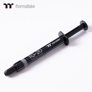 Thermaltake（Tt）TG-20 导热硅脂/散热膏（2g装/台式机笔记本导热硅脂/cpu散热膏/蜂巢板/刮刀涂抹套件）