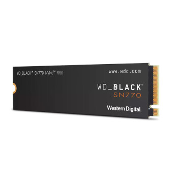 西部数据（Western Digital）2TB SSD固态硬盘 M.2接口（NVMe协议） WD_BLACK SN770 游戏高性能版