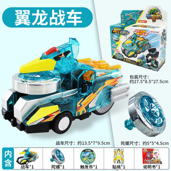 豪华大款【飓风 翼龙】大战车 大陀螺 币 贴画