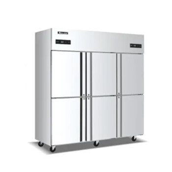 金艺得冷冻冷藏双温保鲜电冰柜展示柜冰箱 -工程款六门