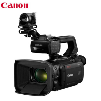 佳能（Canon） XA70 专业手持4K高清数码摄像机 便携摄录一体机 红外夜摄（含128G卡+滤镜+包+备电+三脚架）