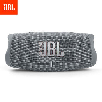JBL蓝牙音响CHARGE5便携式蓝牙音箱小型音响多台串联防水防尘持久续航充电宝Charge5灰色
