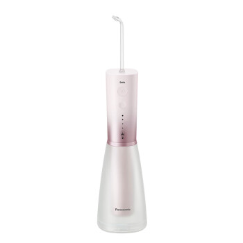 松下（Panasonic）冲牙器 洗牙器 水牙线 洁牙器 立式 超声波冲牙器 EW-1523-P405 焕光瓶 粉色