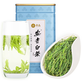 宋品2024新茶白茶安吉春茶雨前白茶口粮茶绿茶茶叶散装100g