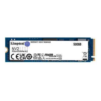 Kingston SSD m2固态硬盘 台式机笔记本 (M.2接口 NVMe协议) NV2 500G 性价比PCIe 4.0