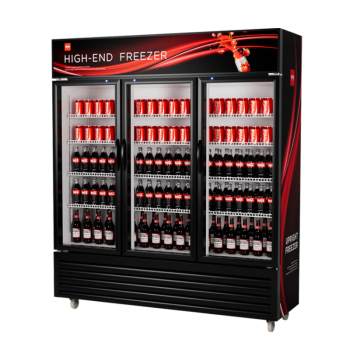 喜莱盛展示柜冷藏大容量商用陈列冷柜玻璃门 超市便利店冰箱啤酒饮料柜风冷直冷 XLS-B980