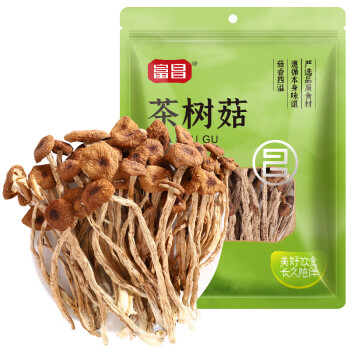 富昌·茶树菇250g 形状完整菇香浓郁  2袋起售