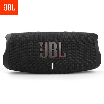 JBL便携式蓝牙音箱+低音炮CHARGE5 音乐冲击波五代 户外防水防尘 桌面音响 扬声器充电宝 黑色