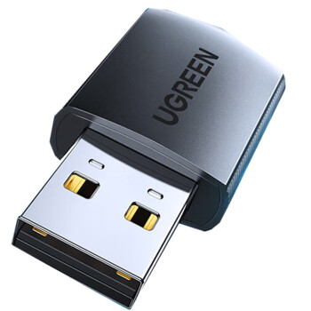 绿联（UGREEN）USB无线网卡免驱动 电脑WiFi接收器 AC650M双频5G网卡适用电脑外置网卡随身WiFi发射器 20204