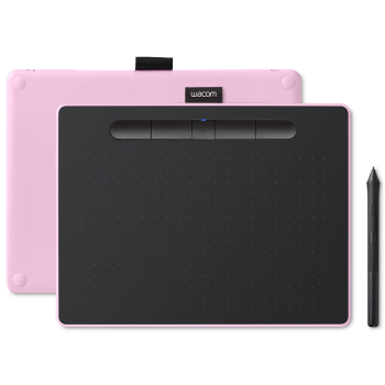 Wacom 数位板 手绘板 手写板 写字板 绘画板 无线蓝牙 Wacom x “灵感兽”数位板礼盒 CTL-6100WL/P0