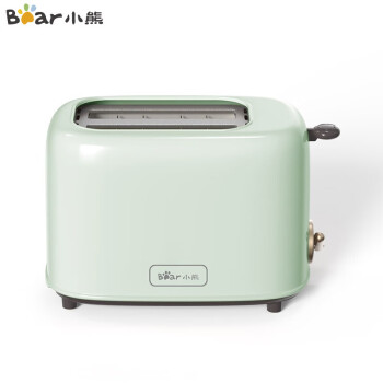 小熊（Bear）DSL-C02W1 多士炉 烤面包机馒头片机家用全自动不锈钢2片吐司加热机 绿色 企业团购 Y类