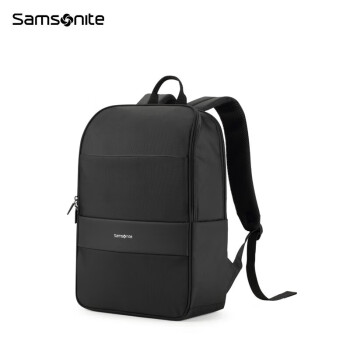 新秀丽（SAMSONITE）背包男 商务笔记本电脑包轻便书包 黑色TQ3*09003