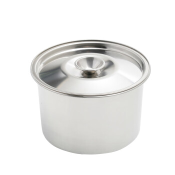 COKRSUPE 304不锈钢加厚调味罐 带盖子调料盒 22cm 调料罐 带盖 二