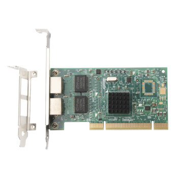 魔羯MOGE 台式机内置网卡PCI双口千兆网卡 Intel82546网卡 英特尔双口千兆有线网卡 PCI服务器2口网卡 MC1810