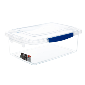 禧天龙塑料保鲜盒饭盒密封便当盒食品级零食水果干货储物盒4.8L
