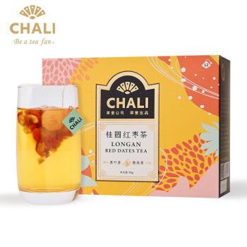 茶里（chali）桂圆红枣盒装90g（12包独立包）